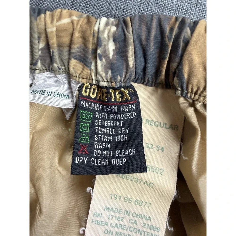10X‎ Goretex Camo Rain Pants Men's Medium